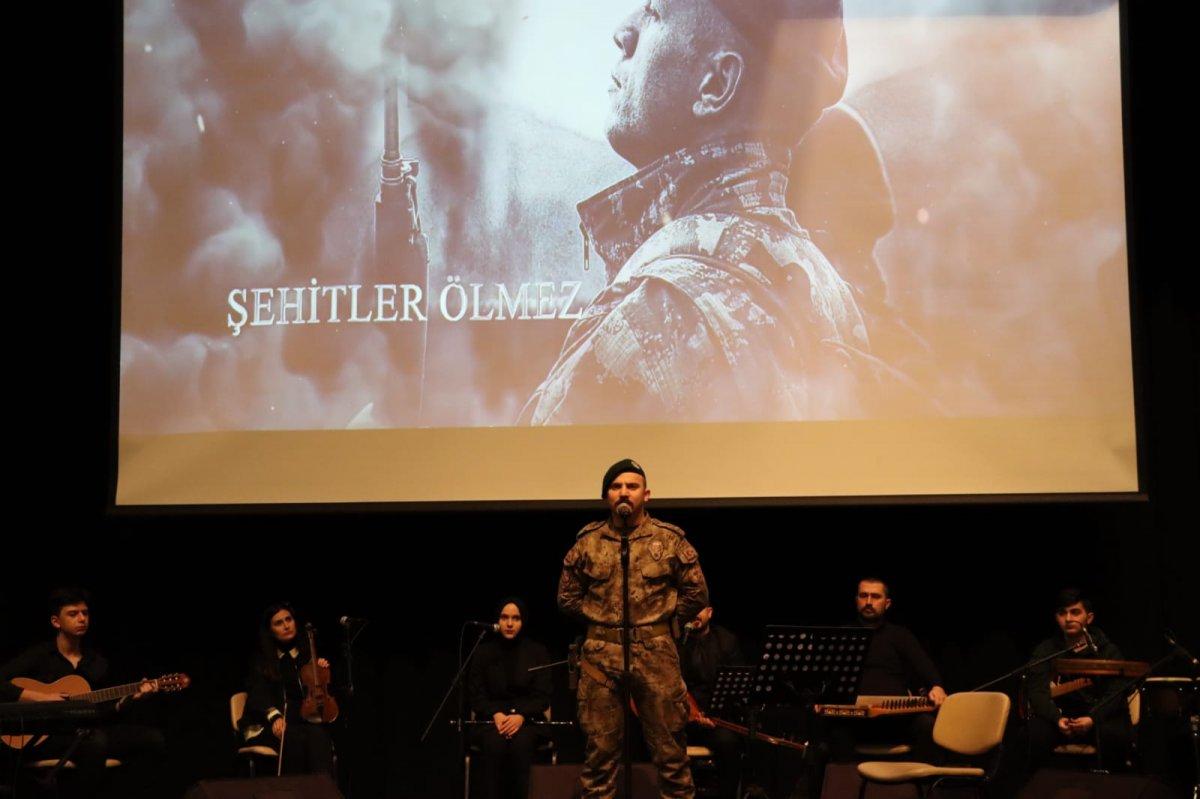 Rize'de Çanakkale şehitleri anıldı