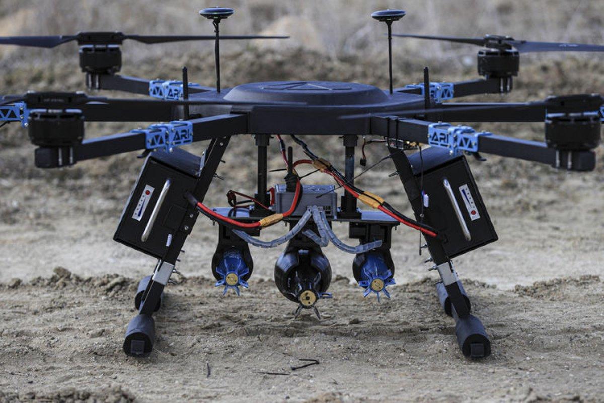 Piyade birliklerinin silahı havan, dron ile birleştirildi