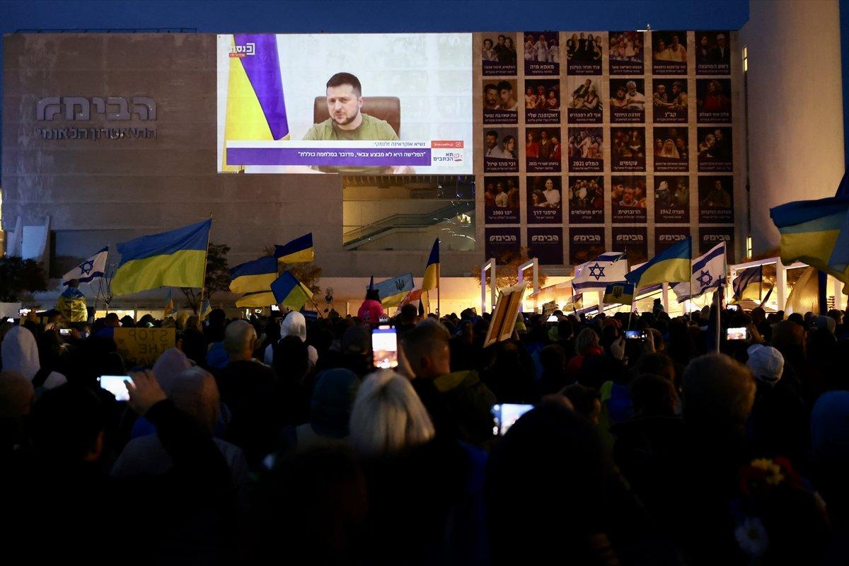 Zelensky, İsrail parlamentosundan yardım istedi