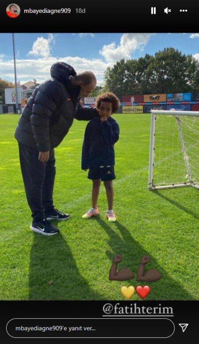 Diagne'den Fatih Terim paylaşımı
