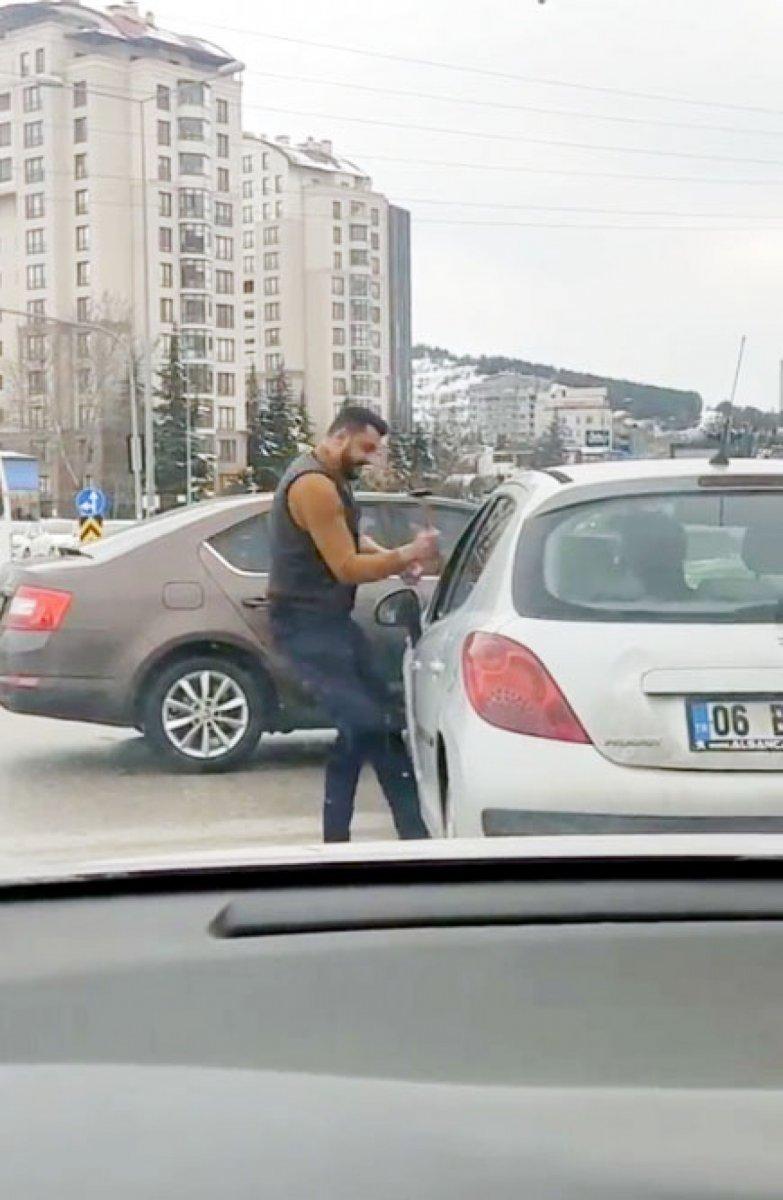 Ankara'da trafikteki çekiçli saldırgana 34 yıla kadar hapis talebi