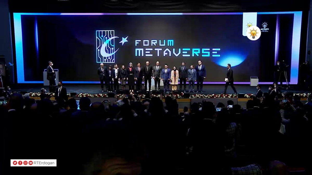 Cumhurbaşkanı Erdoğan, 'Forum Metaverse' toplantısında konuştu