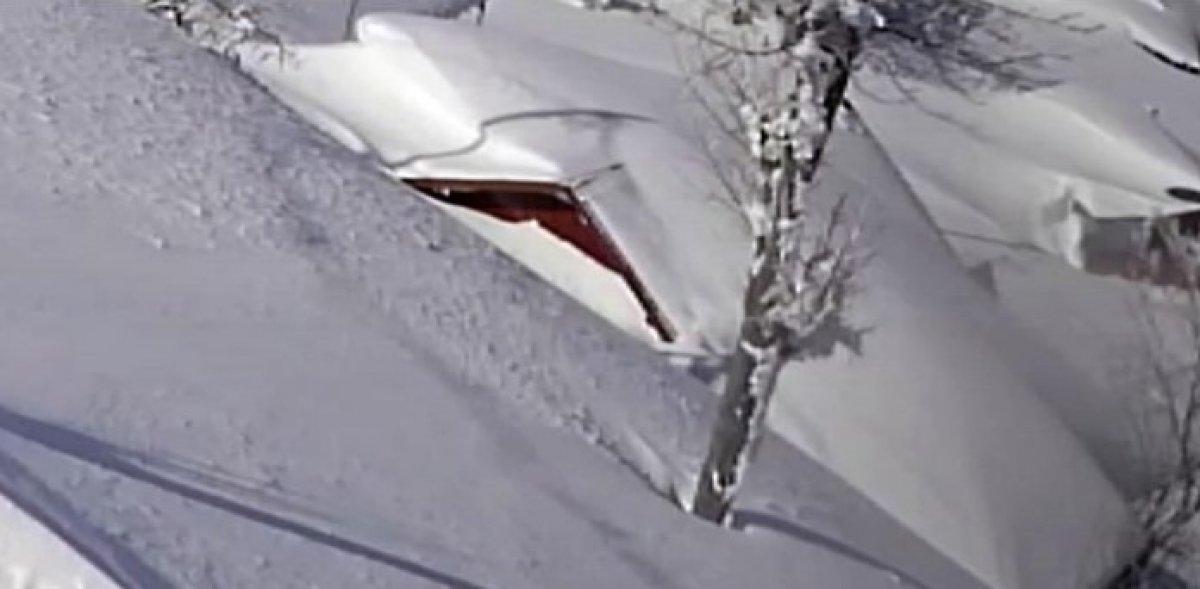 Sakarya’da kar kalınlığı 3 metreyi buldu