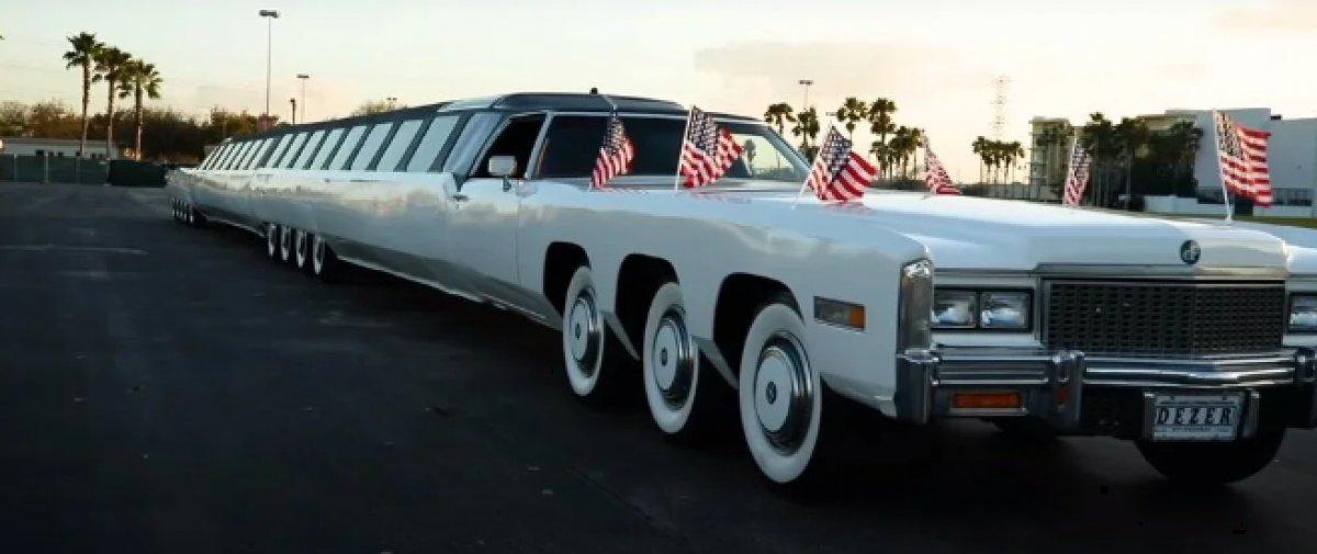 Dünyanın en uzun aracı artık 30,54 metre boyunda