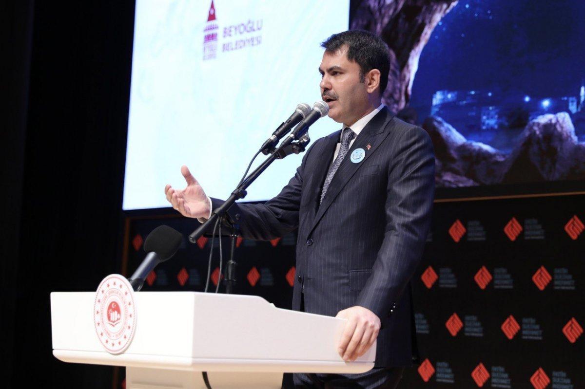 Murat Kurum, Su ve Sürdürülebilirlik İlk Çağrı Programı'na katıldı