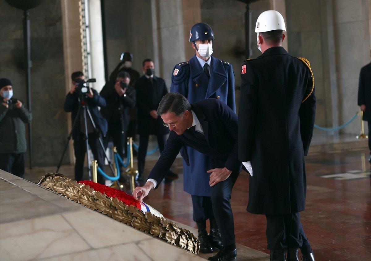 Hollanda Başbakanı Rutte, Ankara'da