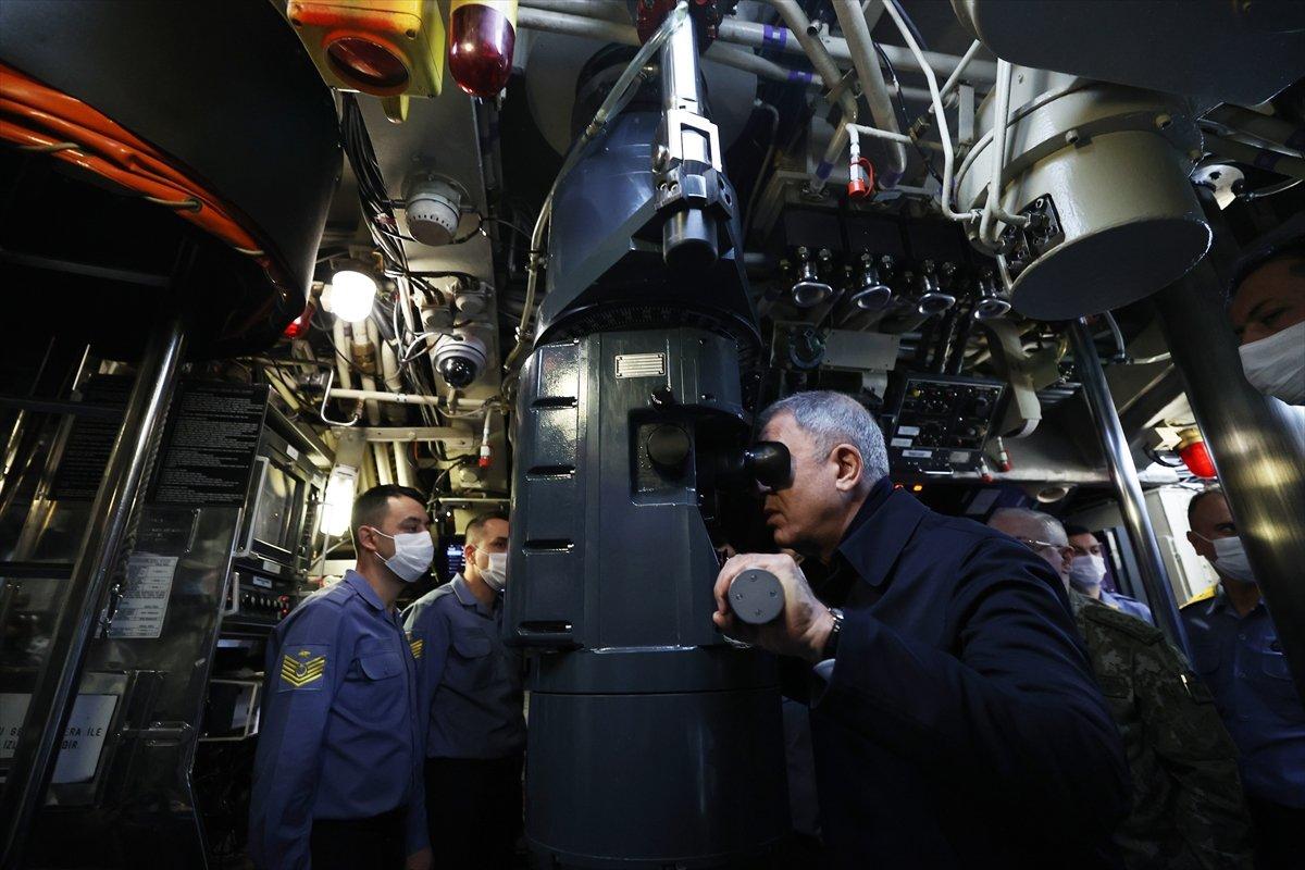 Hulusi Akar milli torpido AKYA ile ilk atışı yaptı