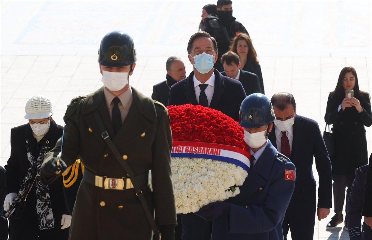 Hollanda Başbakanı Rutte, Ankara'da