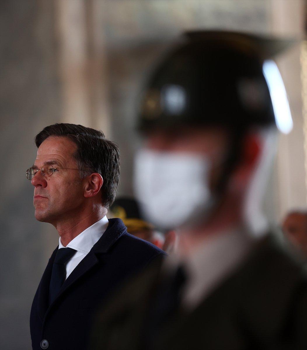 Hollanda Başbakanı Rutte, Ankara'da