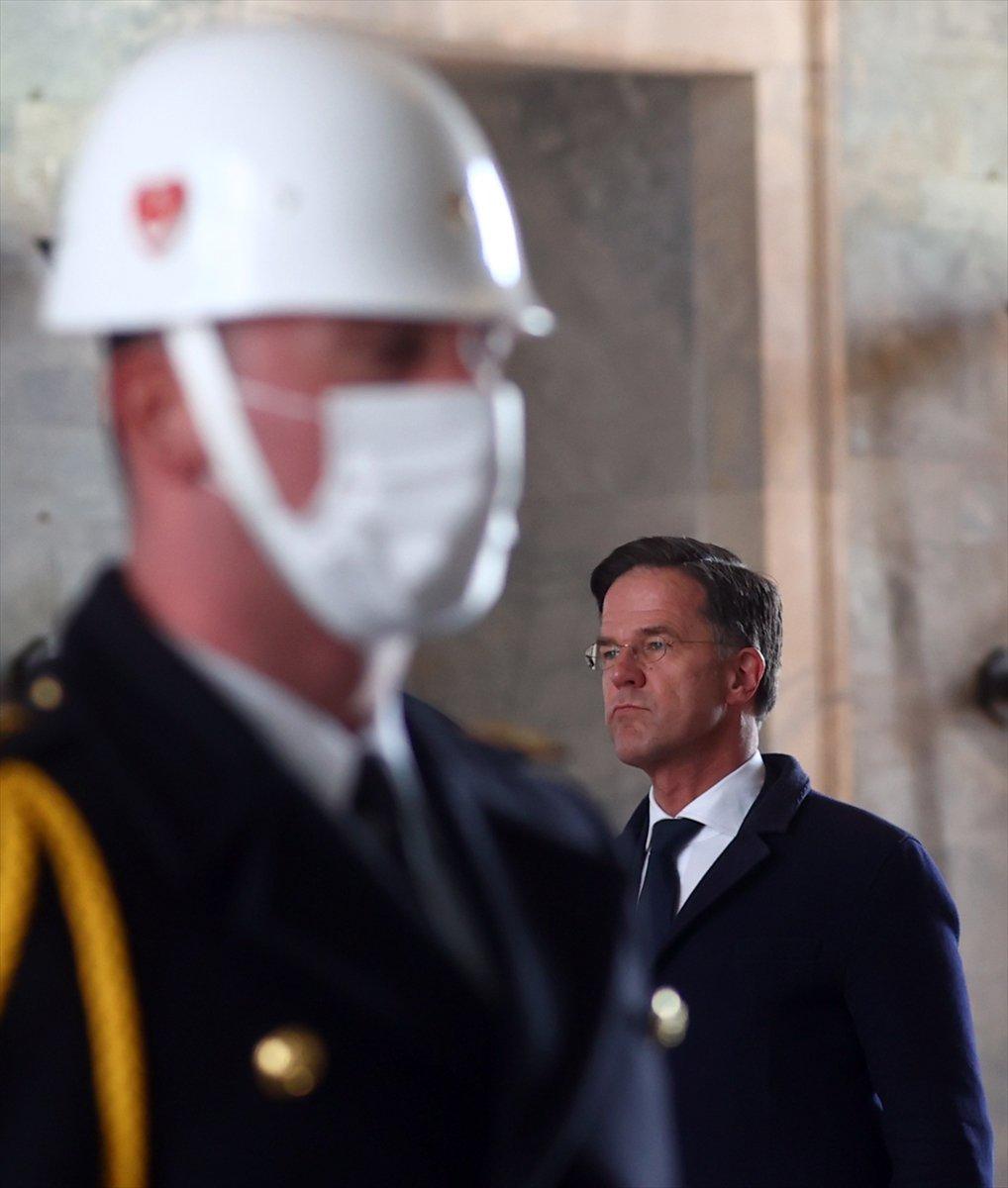 Hollanda Başbakanı Rutte, Ankara'da