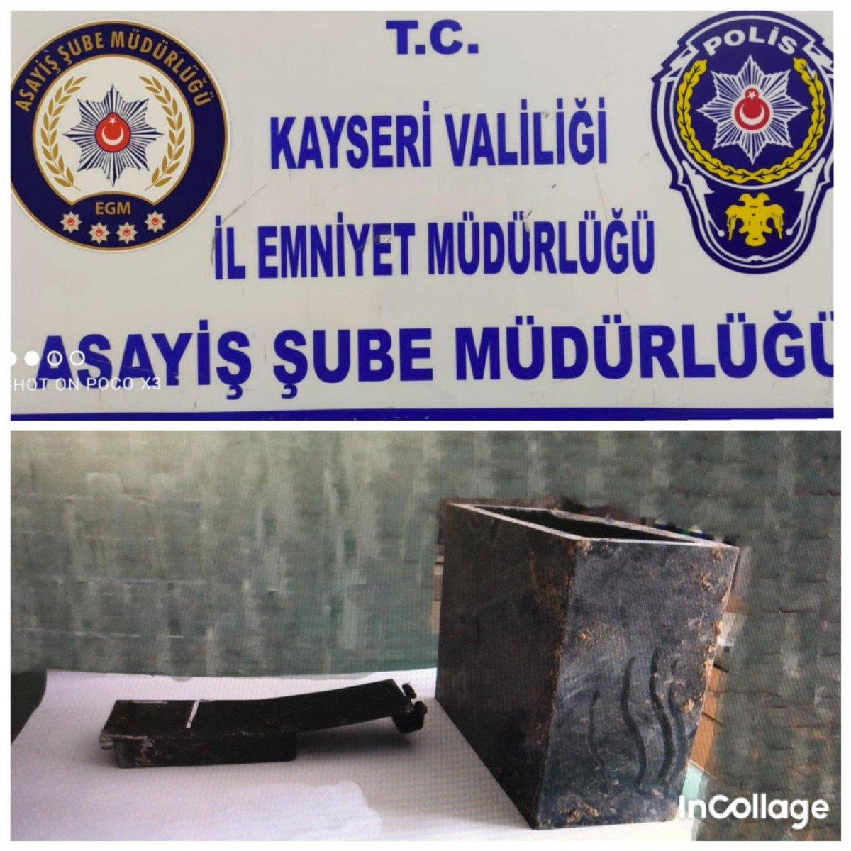 Kayseri’de, içinde 61 bin euro olan kasayı çalan şahıslar yakalandı
