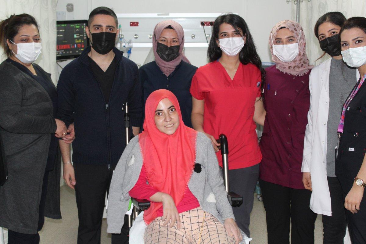 Gaziantep’te antibiyotik alerjisi komalık yaptı, sağlığına 74 günde kavuştu