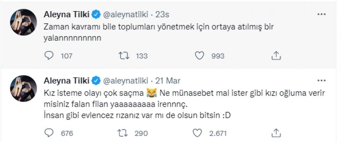 Aleyna Tilki: Kız isteme olayı çok saçma