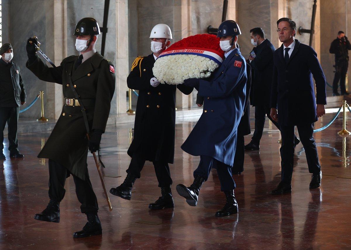 Hollanda Başbakanı Rutte, Ankara'da