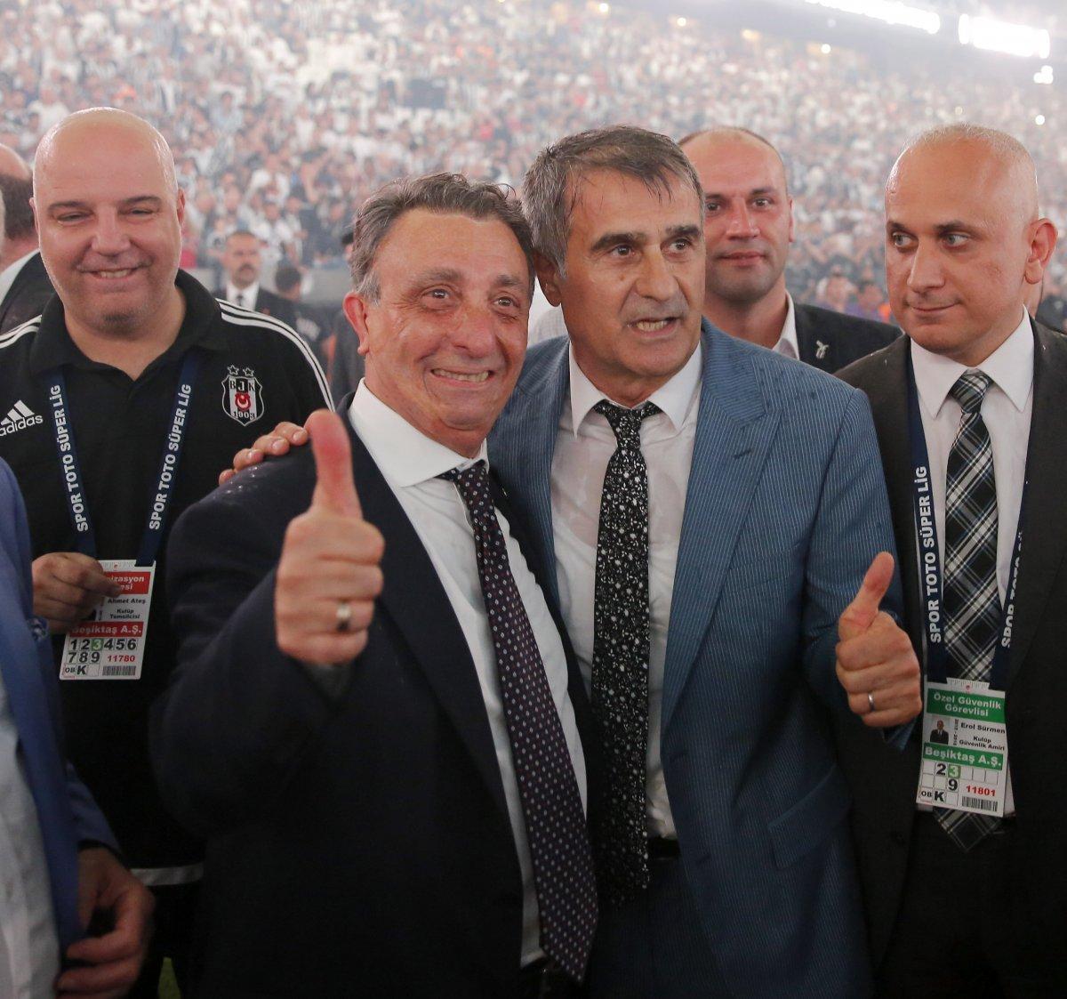 Ahmet Nur Çebi, Şenol Güneş'le yemek yedi