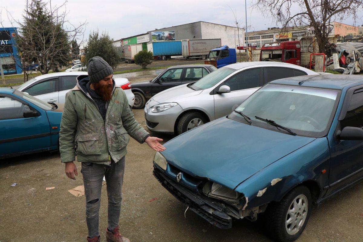 Kazaları beraberinde getiren kar yağışı sonrasında kaportacılarda yoğunluk