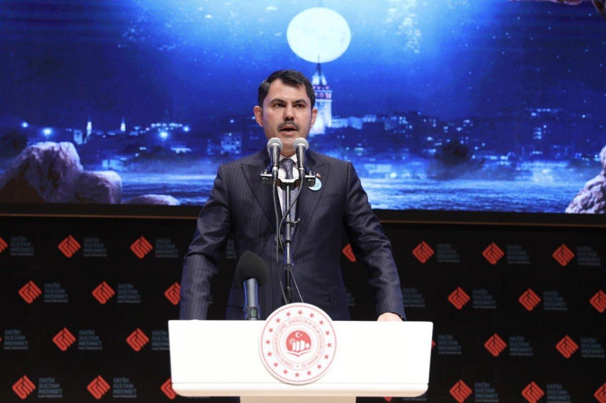 Murat Kurum, Su ve Sürdürülebilirlik İlk Çağrı Programı'na katıldı