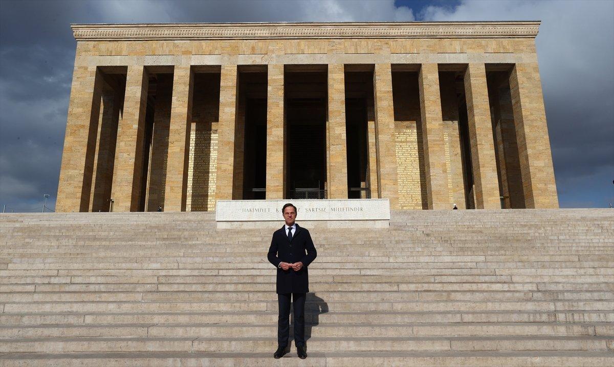 Hollanda Başbakanı Rutte, Ankara'da