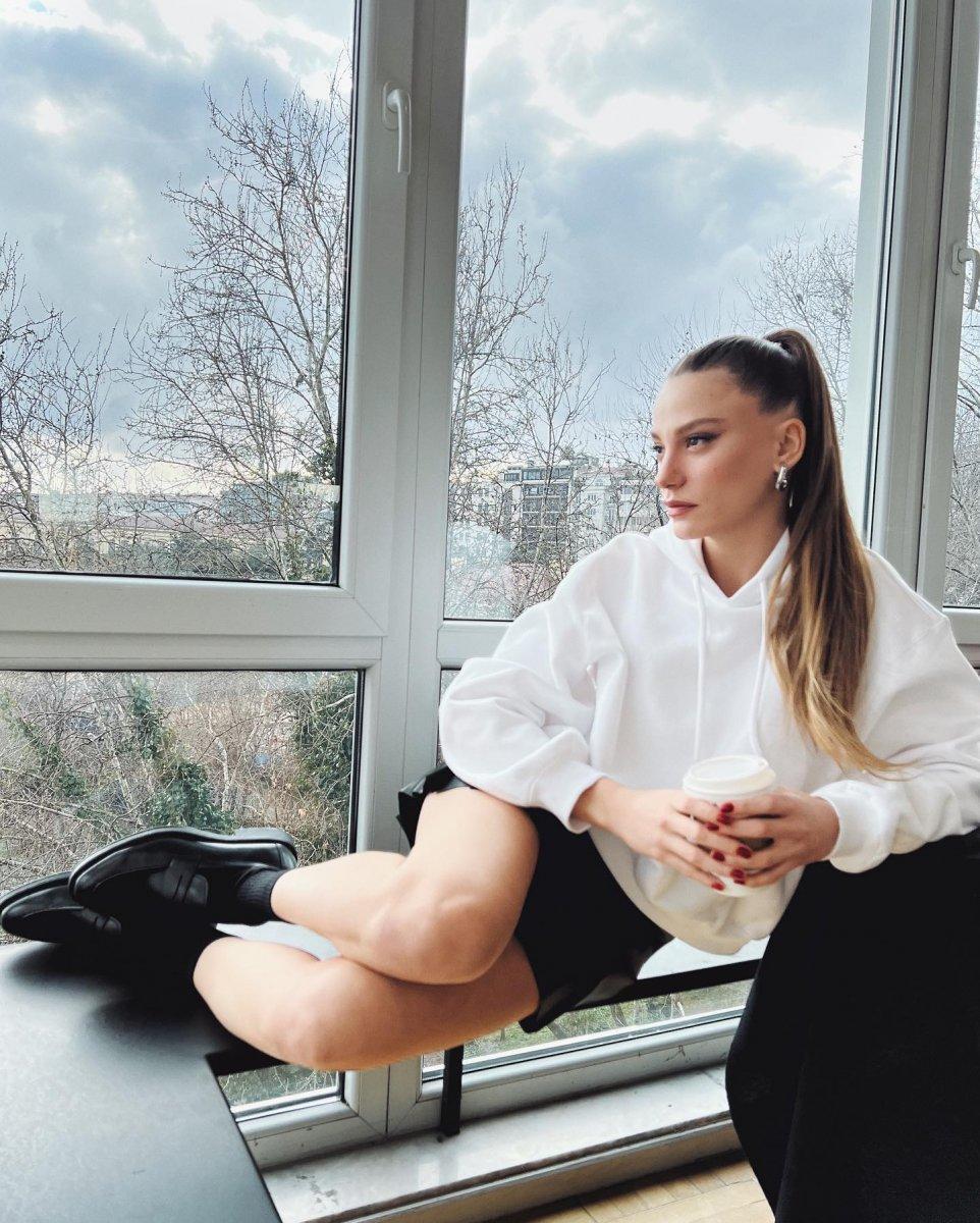Serenay Sarıkaya'dan kulis paylaşımı