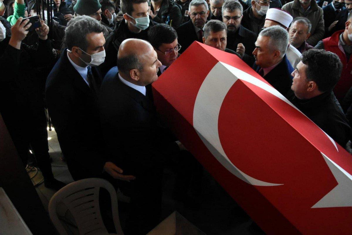 Şehit Polis Aygün, memleketi Aydın'da toprağa verildi