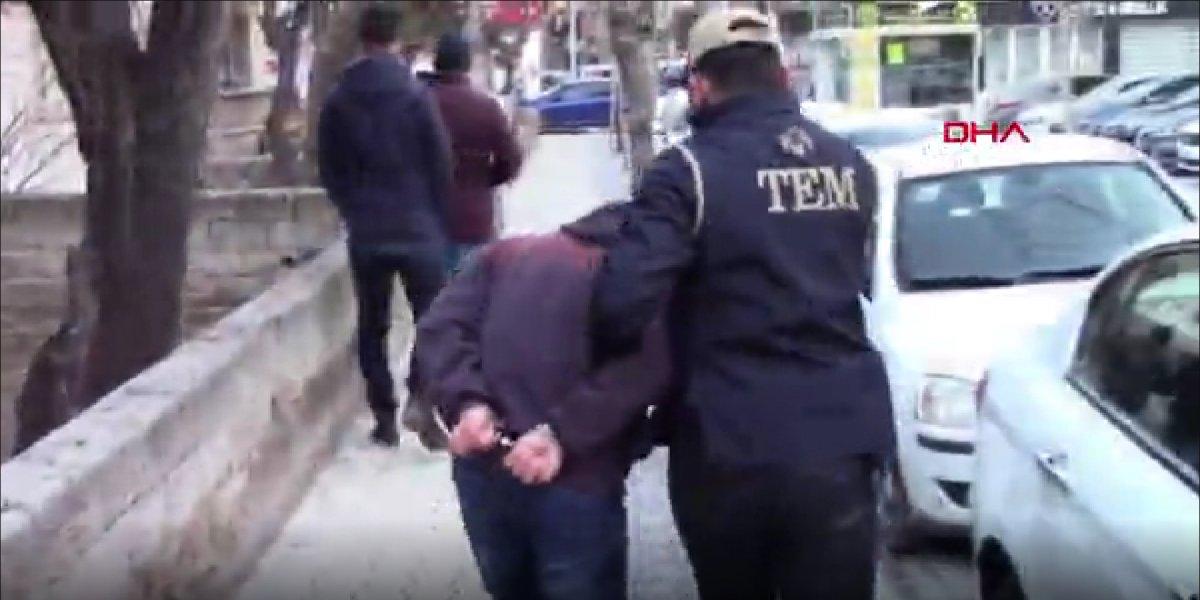 Afyonkarahisar'da DEAŞ operasyonunda yakalanan zanlı tutuklandı