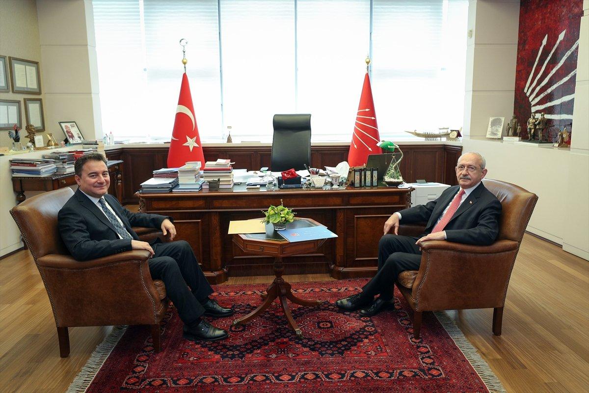 Ali Babacan, Kemal Kılıçdaroğlu'yla görüştü