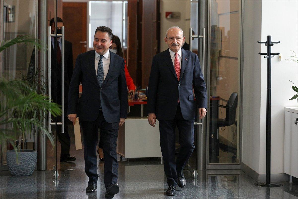 Ali Babacan, Kemal Kılıçdaroğlu'yla görüştü