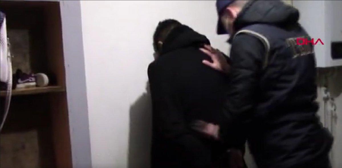 Afyonkarahisar'da DEAŞ operasyonunda yakalanan zanlı tutuklandı