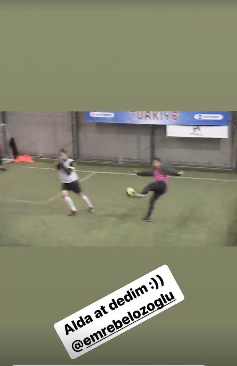 Emre Belözoğlu ile Acun Ilıcalı'dan halı saha şovu