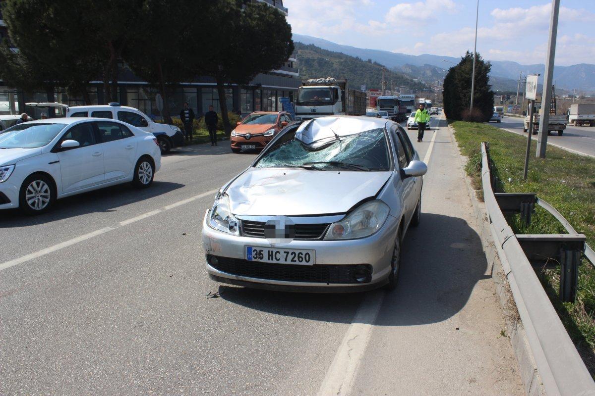 Manisa’da otomobilin çarptığı bisiklet öldü