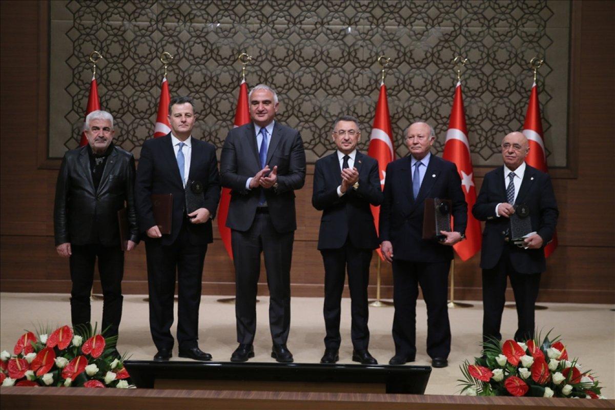 Kültür ve Turizm Bakanlığı Özel Ödülleri sahiplerine verildi