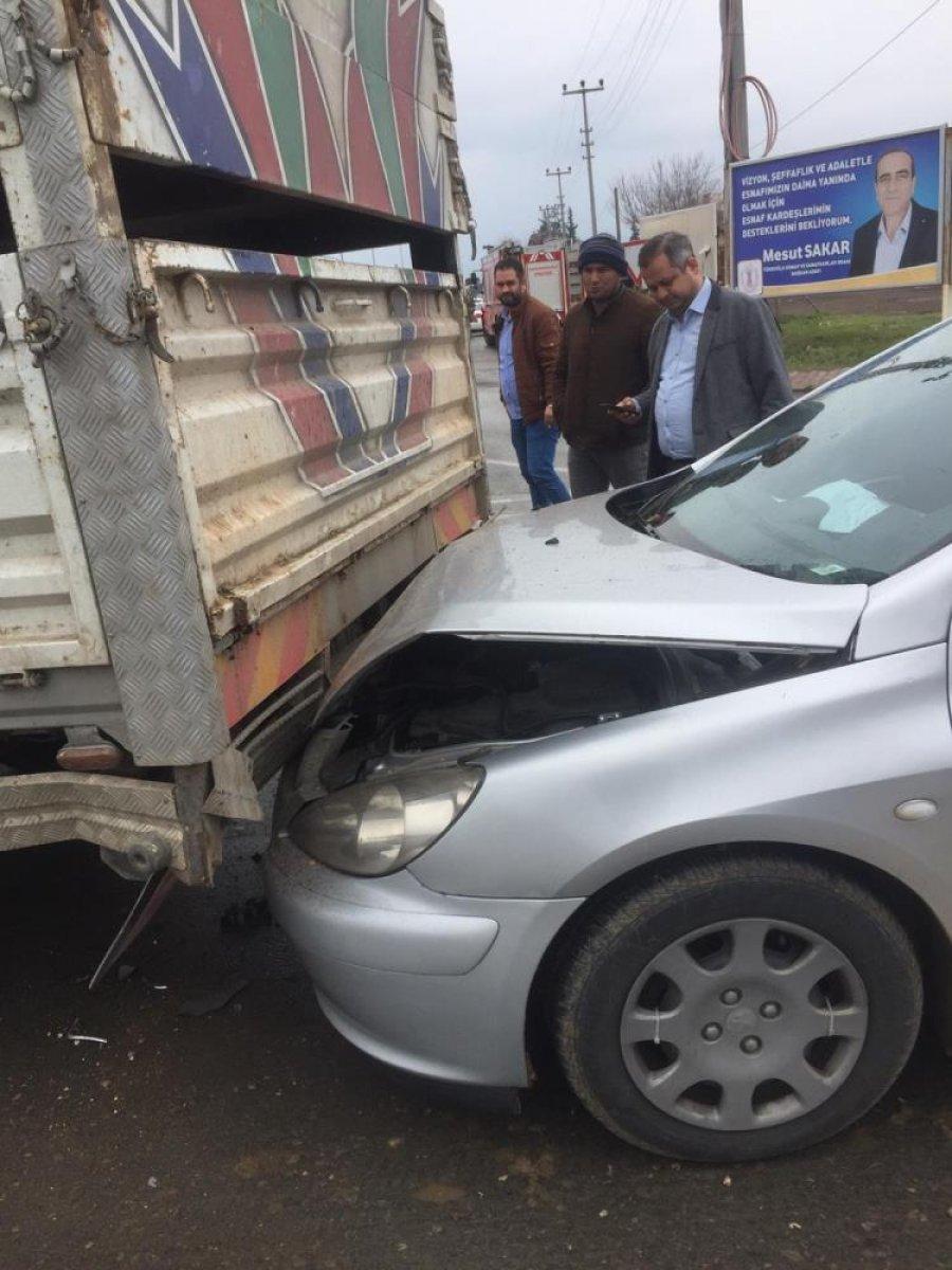 Kahramanmaraş'ta kavşakta zincirleme kaza: 15 yaralı