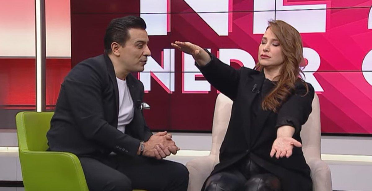 Nur Viral'i canlı yayında hipnoz edip eline iğne batırdılar