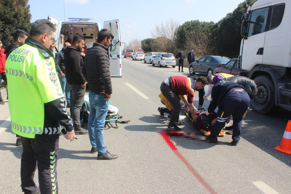 Manisa’da otomobilin çarptığı bisiklet öldü