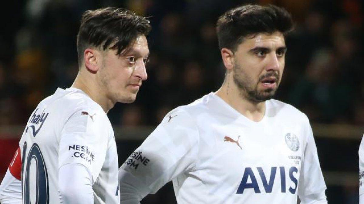 Mesut Özil ve Ozan Tufan'ın kadro dışı bırakılma nedeni