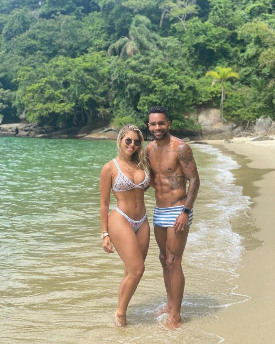 Beşiktaş'ın Brezilyalı futbolcuları tatilde