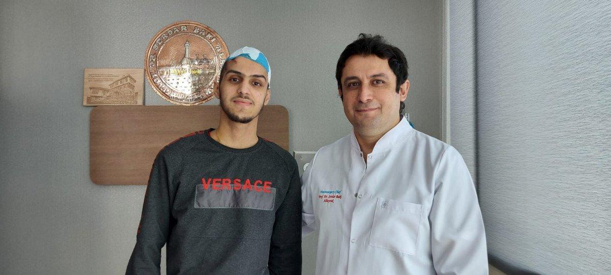 Iraklı hastanın beynindeki damar yumağı, 9 saatte çıkarıldı