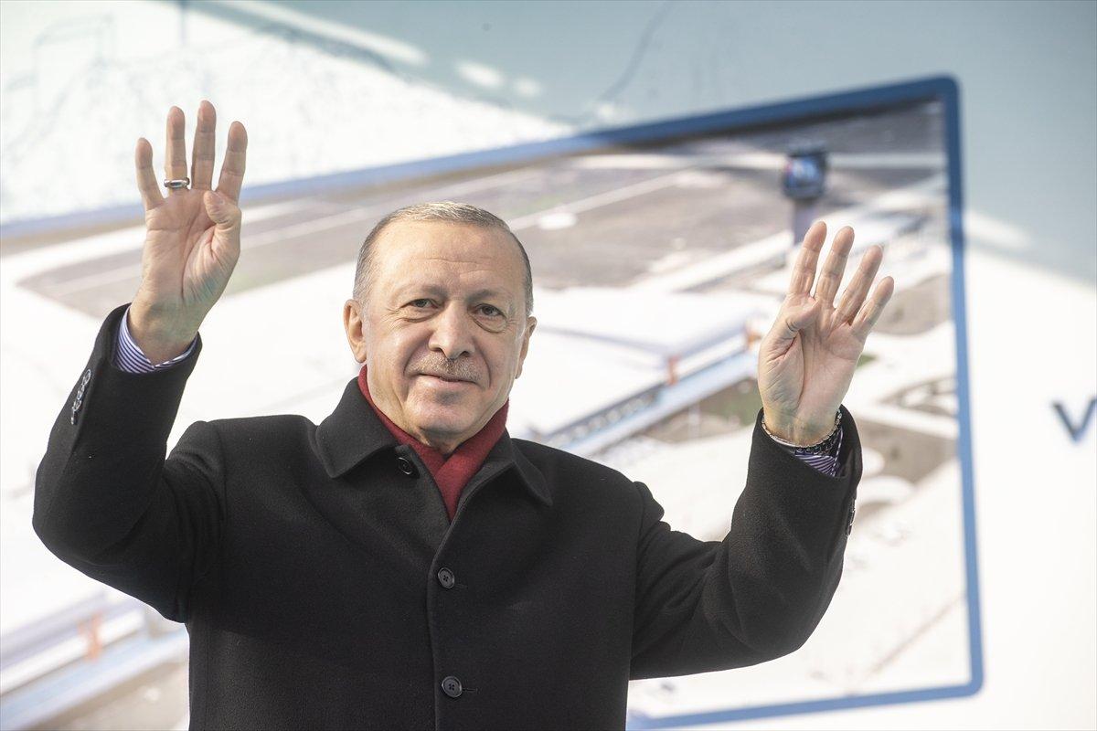 Cumhurbaşkanı Erdoğan'ın Tokat Havalimanı açılışı konuşması