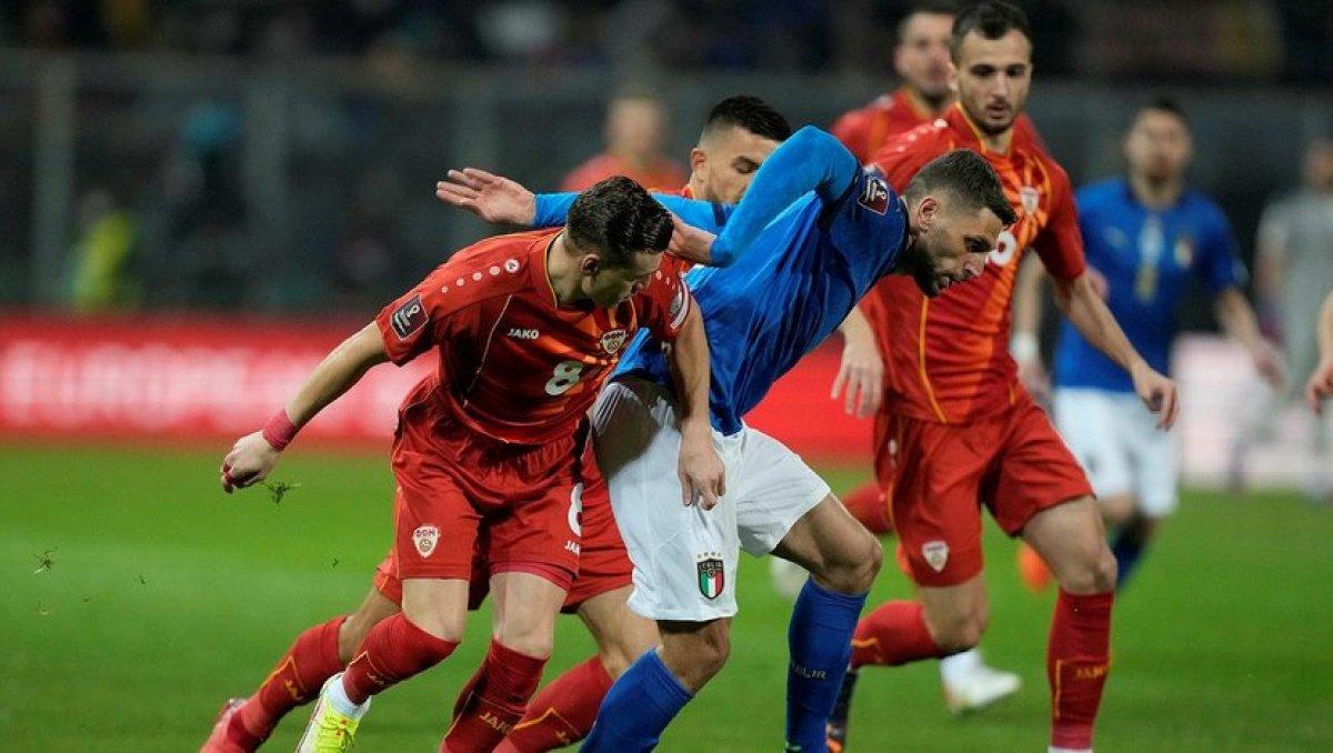 Kuzey Makedonya, deplasmanda İtalya'yı mağlup etti