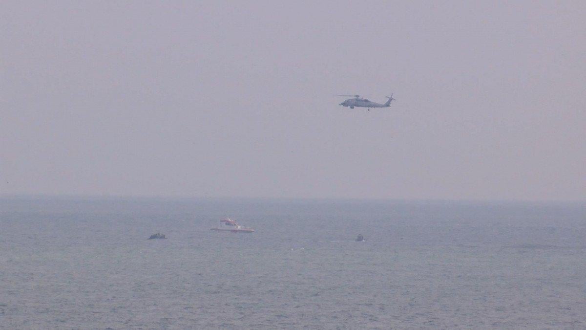 İstanbul Boğazı'nda tespit edilen cisim imha edildi