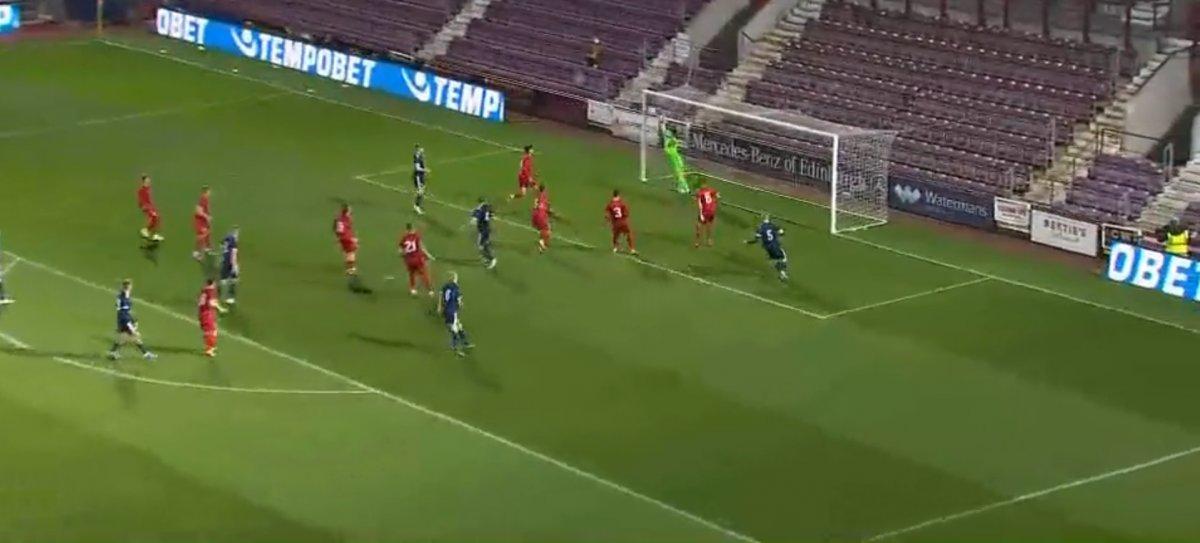 Ersin Destanoğlu İskoçya maçında coştu