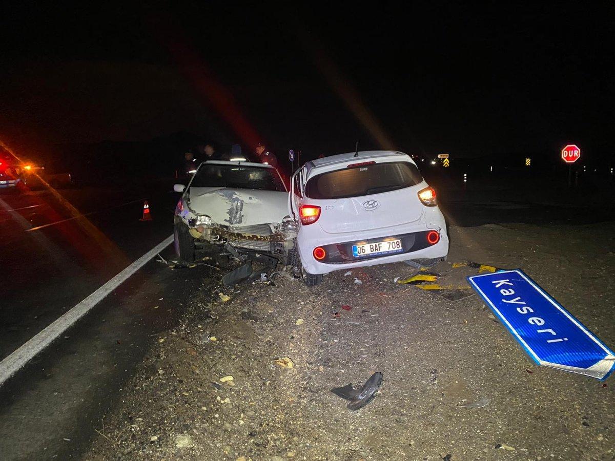 Nevşehir'de trafik kazası: 4 yaralı