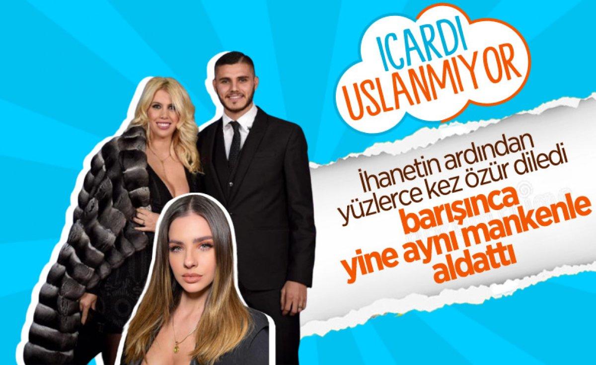 Wanda Nara, Mauro Icardi'yi aldattı