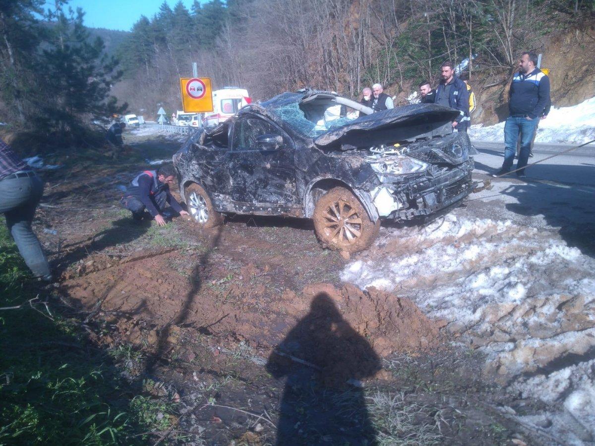 Kastamonu'da uçurumdan düşen araçtaki şehit annesi ve babası yaralandı