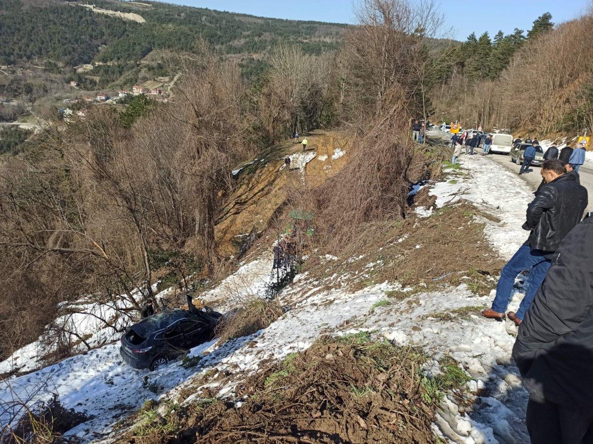 Kastamonu'da uçurumdan düşen araçtaki şehit annesi ve babası yaralandı