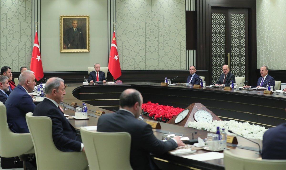 Kabinenin gündeminde Ukrayna krizi ve ekonomi var