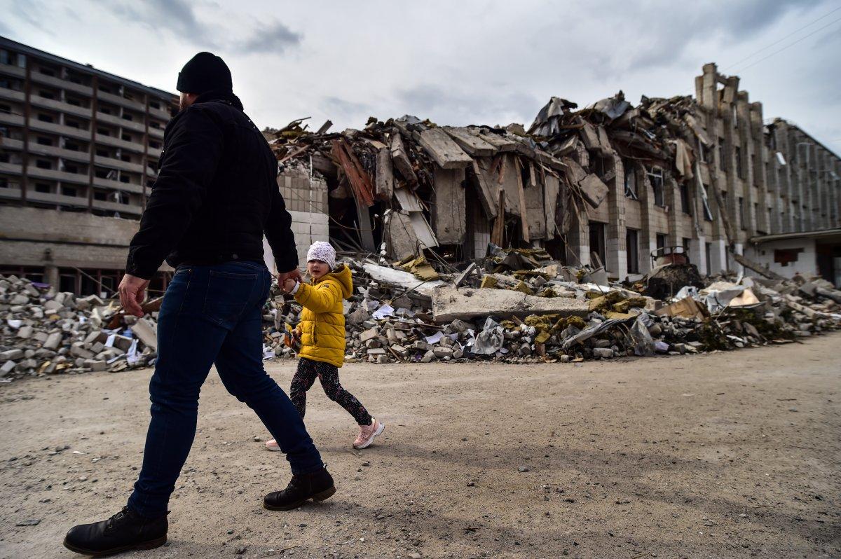 Rus saldırıları, Jitomir'i yıkıp geçti