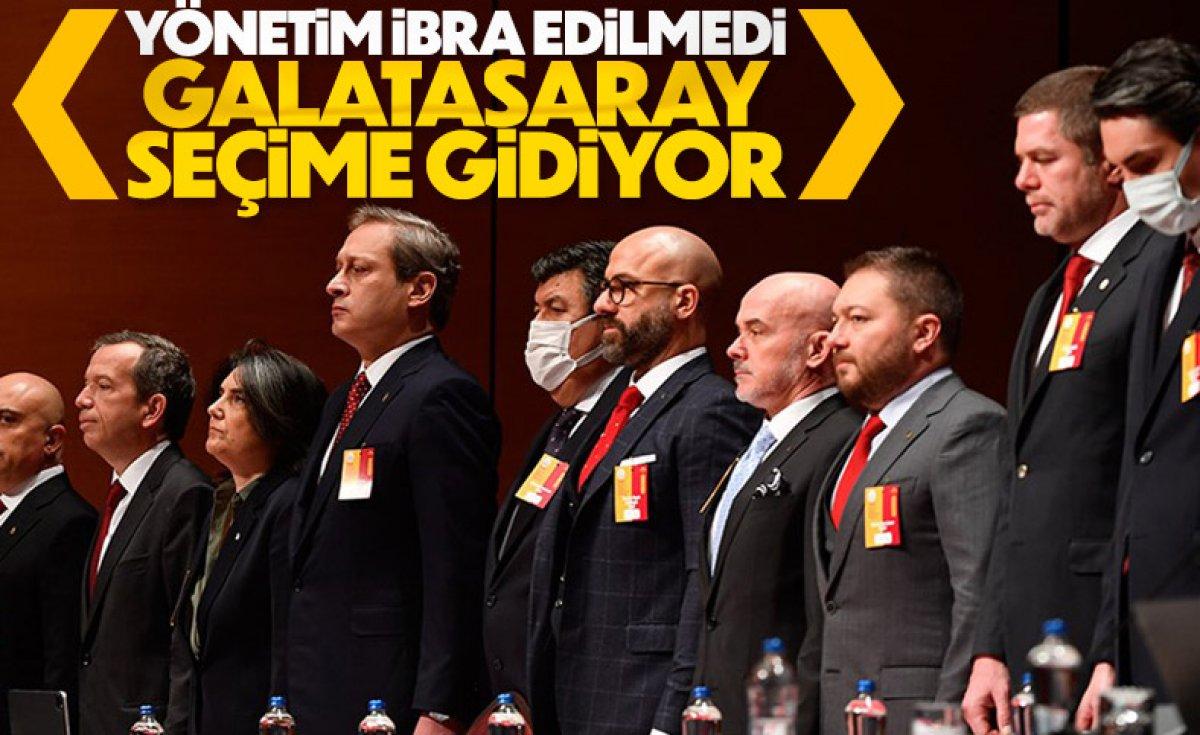 Galatasaray'da seçim tarihi