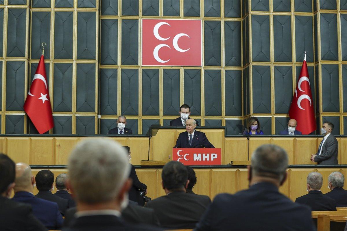 Devlet Bahçeli, MHP Grup Toplantısı'nda açıklamalarda bulundu