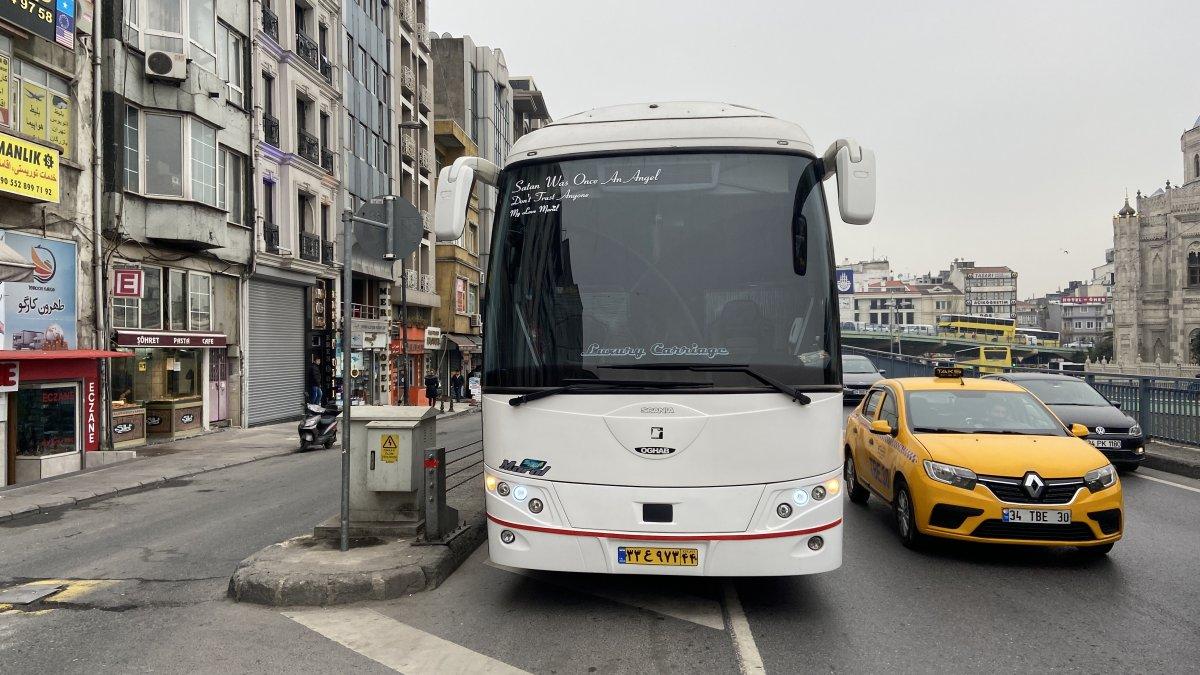 İstanbul’da terminal dışı yolcu indirip bindiren otobüslere ceza yağdı